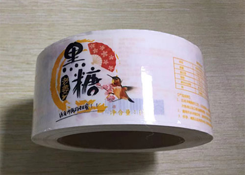 食品不干膠標簽