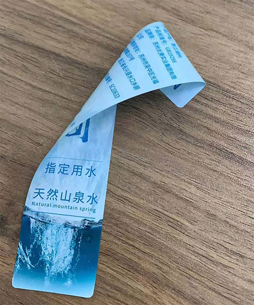 礦泉水標簽